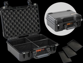 CS00001BKPL Xplorer Case M, outdoor case, black, 403x330x165 mm