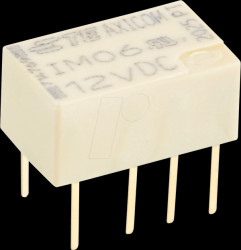2-1462037-7 AXICOM IM SIGNAL RELAY, 12 V DC, 2 A.