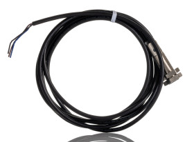 Czujnik zbliżeniowy M12 Indukcyjny 2 mm RS PRO Wpuszczany 10→ 30 V DC długość 44mm Gwintowany