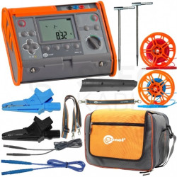 Miernik rezystancji uziemienia SONEL MRU-21 do pomiarów ochronnych i ciągłości połączeń