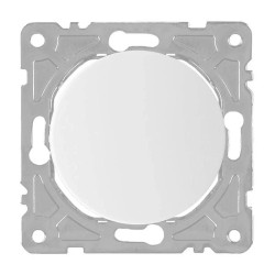 Włącznik światła, montaż podtynkowy, kolor biały OVAL Electromalt, OVA1006W