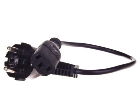 Adapter do testowania przedłużaczy UNI-Schuko/IEC WAADAPATIEC2