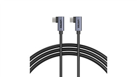 Unitek Kabel Usb 2.0 Typ-C (Wtyk / Wtyk) Kątowy Quick Charge 2.0 Power...