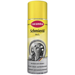 Caramba 660202 Lube MoS2 300ml Rust Remover Lubricator Heat Resistant