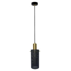 Lampa wisząca Tirana 1xE27 czarna LP-945/1P BK Light Prestige