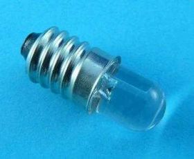 E-10 12V LED ŻÓŁTA 30°