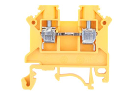 Złączka szynowa 2-przewodowa 4mm2 żółta NOWA ZSG 1-4.0Nz 11321314