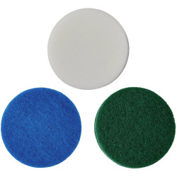 Einhell 3424134 Reinigungspad Set for PICOBELLA: 3 pads for varied cleaning