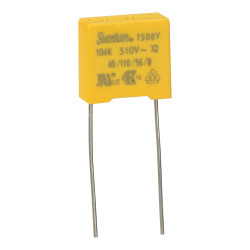 Suntan TS08V0A9104KBB0D0R 0.1uF &#xB1;10% 310VAC X2 Mini Polyprop Film Capacitor