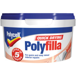 Polycell 5085286 Multipurpose Quick Drying Polyfilla Tub 500g