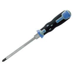 Bahco 040.003.150 Tekno&#x2B; Through Shank Screwdriver Pozi Tip PZ3 x 150mm