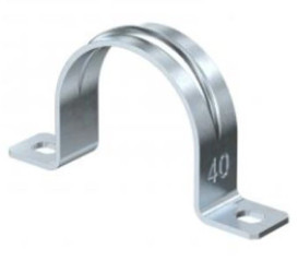 Uchwyt metalowy do rur i kabli 40mm 605 40 G 1018396 /50szt./