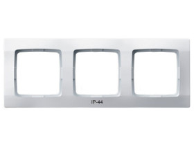 KARO Ramka 3 potrójna do wyłączników IP44 biały RH-3S/00 OSPEL