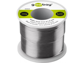 Cyna lutownicza bezołowiowa, ø 1,0 mm, 250 g