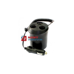 Rozgał.zapalniczki wt./3xgn.okr. z przewodem kształt kubek