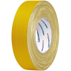 HellermannTyton 712-00502 HelaTape Tex - Textile Tape - Yellow - 19mm x 50m