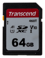Karta SD SDXC, 64 GB Tak 3D, Transcend SDC460T -25 → +85 °C, -40 → +85 °C