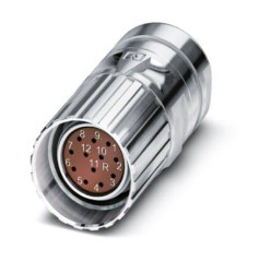 Złącze wielostykowe przemysłowe 17-pinowe M23 Montaż na kablu Gniazdo Phoenix Contact