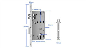 Zamek Wpuszczany 6072 Dla Smartlock Rcf