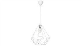 Lampa Wisząca Basket White 1Xe27 Mlp7212 Milagro