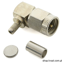 421420029 ConnRight Angle Cable Mount SMA PLUG IMS