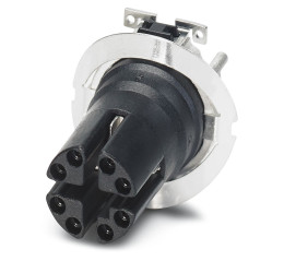 Złącze wielostykowe przemysłowe 8-pinowe M12 Montaż na płytce drukowanej Gniazdo Phoenix Contact