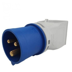Marlanvil Adapter kempingowy wtyczka CEE 16A na 15A 250V gniazdo brytyjski standard przejściówka IP20 5675 6.8216.UK16
