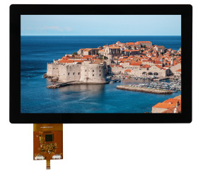 Wyświetlacz LCD TFT 10.1cal Transmisywny TFT WXGA 1280 x 800pikseli LED Backlight HDMI I/F Tak RS PRO