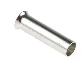 Końcówka tulejkowa izolowana 2.5mm² długość 10mm średnica 2.3mm RS PRO