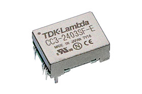 Przetwornica DC-DC, 3W, Uwe 4.5, 9 V dc, Uwy 3.3V dc, Iwy 0.8A Nie, TDK-Lambda Nie