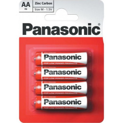 Baterie RED R6 (AA) Panasonic - 4szt