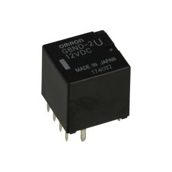 Przekaźnik G8ND-2U 12v samochodowy 12VDC OMRON 2-styki przełączne