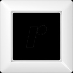 AS 581 WW Rahmen, 1-fach, Serie AS, alpinweiß