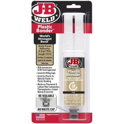J-B Weld 50133UK PlasticBonder&#x2122; Syringe Tan 25ml