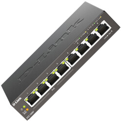 D-Link DGS-1008P/B 8-Port Gigabit PoE Unmanaged Desktop Switch