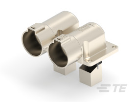 Złącze PCB 2-pinowe PowerTube 1400 raster: 47 mm Kąt prosty 1-rzędowe TE Connectivity Panel 1 kV W osłonie