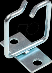 GC-N0045 Cable routing bracket, zinc-plated steel, 40 x 40 mm