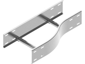 Redukcja lewa RLDSC300/200H120 grubość blachy 2,0mm 431532 BAKS