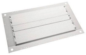 Płytka bazowa Hager (S x W) 600 mm x 14 mm stal 3 części