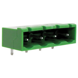 CamdenBoss CTB9558/6AO 6 Way 12A Pluggable Side Entry Header Open 7.62mm Pitch