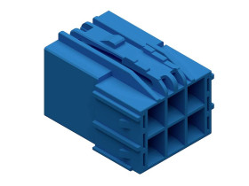 Molex 2069972601 Obudowa złącza pin żeńskiego na kabel, piny: 6, 1 szt.