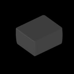 Teko - seria SMART (SR24-DB.9) - uniwersalna obudowa w kolorze czarnym (76 x 63,5 x 38,7 mm)