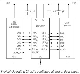 6-Channel High-Speed Logic-Level Translators
