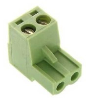 TLP-CPF2 Kostka zaciskowa podwójna, prosta, z gniazdem raster 5,08 mm