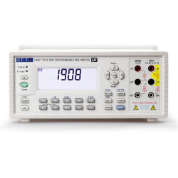 Multimetr Stacjonarny True RMS: Tak Prąd przemienny, napięcie przemienne, pojemność, prąd stały, napięcie stałe,