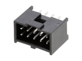Molex 901301110 Listwa połączeniowa z ryglem Wymiary siatki: 2.54 mm Ilość pinów: 10 Ilość rzędów: 2 1 szt. paleta