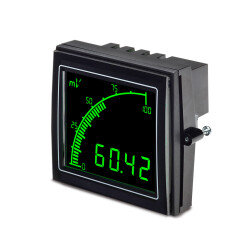 Analogowy miernik panelowy APM DC wysokość wycięcia: 68 mm 200 mA 0.1 % 60 °C Trumeter 68 mm