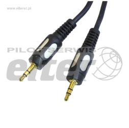 Kabel Jack AUX 3,5mm wt/wt 5,0m łezka