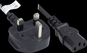 P7030-S018 Power cord UK, Typ G =&gt; C13, 10A, ASTA, 1,8 m, black