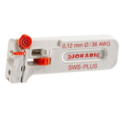 JOKARI 40015 Micro-Precision Wire Strippers SWS-Plus 012, AWG 36, / 0,12 mm &#xD8;